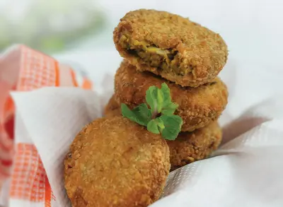 Tuna Pattie with Mint Sauce